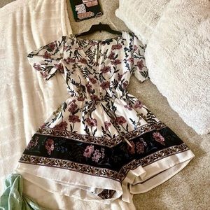 Floral Romper